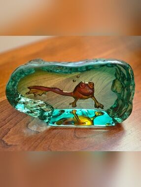 Steven Lundberg Glass Sculpture/Paperweight